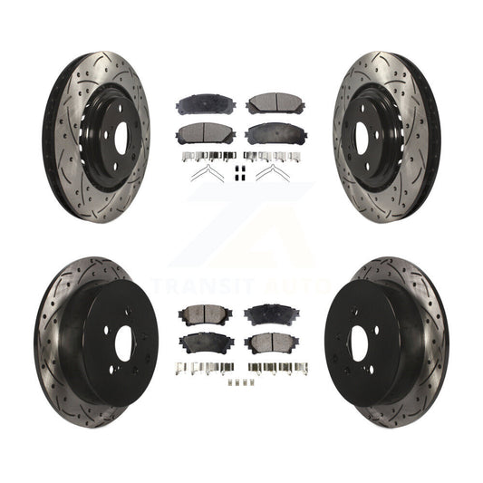Performance Upgrade Brake Kit For 2010 Lexus RX350 KDT-100343 Transit Auto