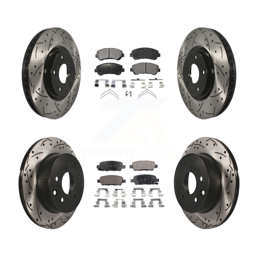 Performance Upgrade Brake Kit For 2014 Nissan Juke Nismo RS KDT-100347 Transit Auto