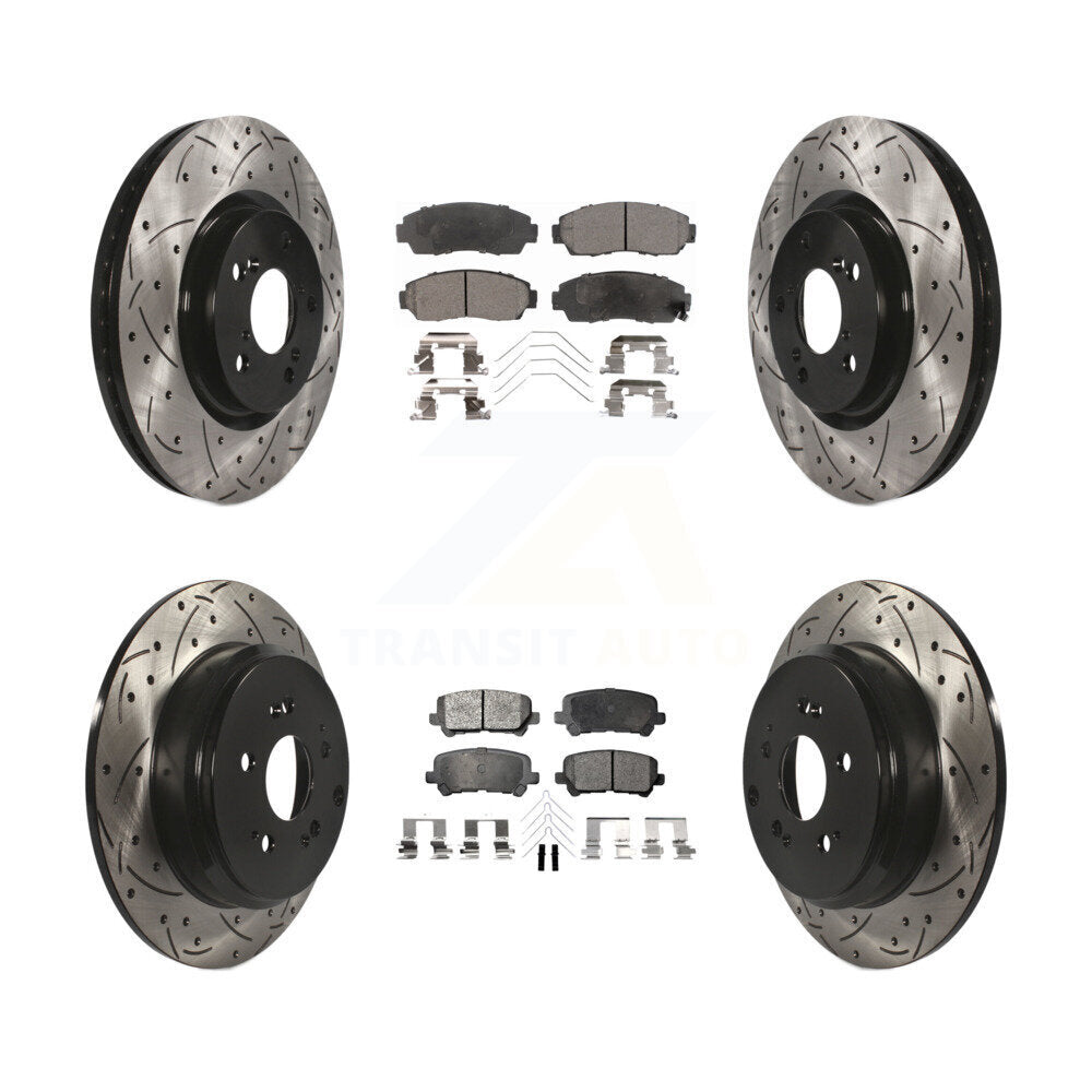 Performance Upgrade Brake Kit For 2014 Honda Odyssey KDT-100362 Transit Auto