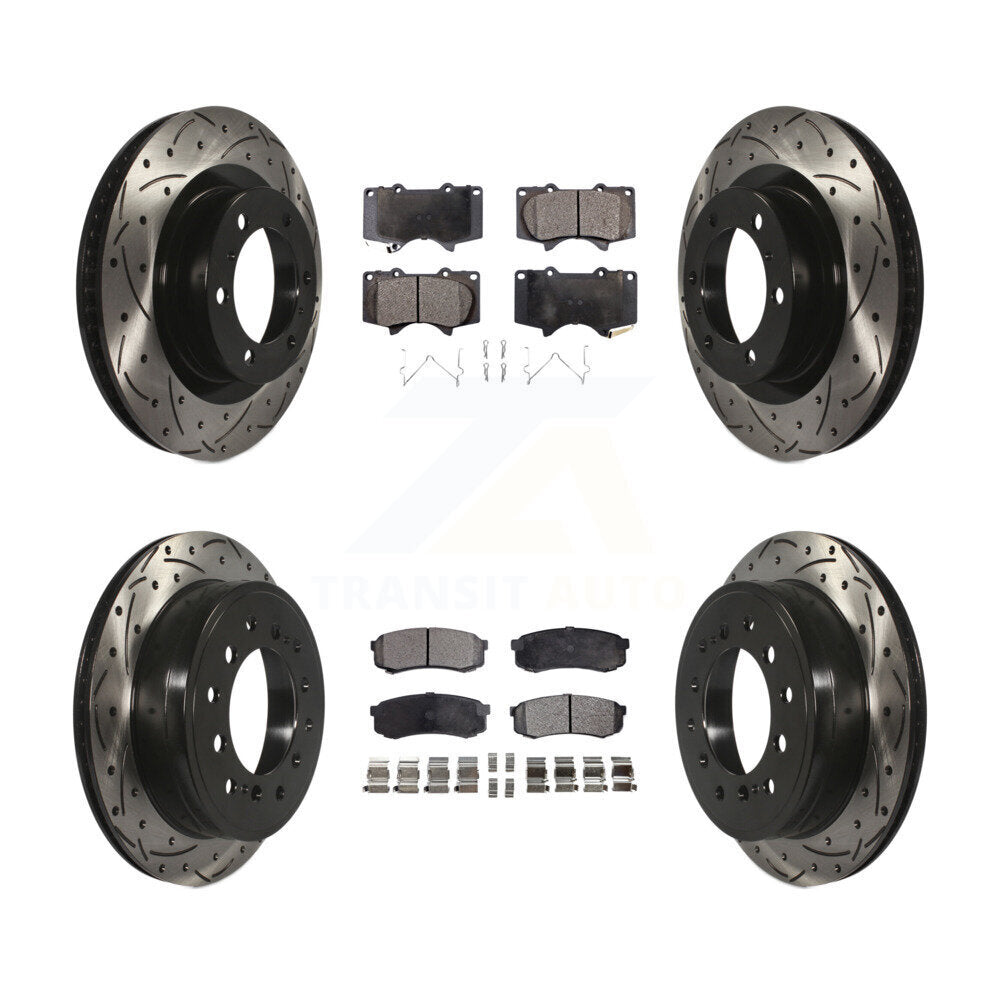 Performance Upgrade Brake Kit For 2014 Toyota 4Runner KDT-100366 Transit Auto