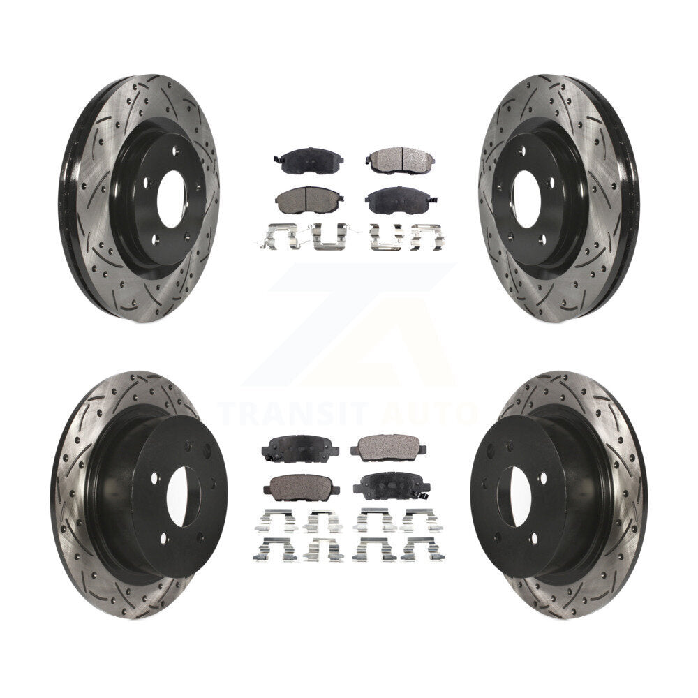 Performance Upgrade Brake Kit For 2014 Nissan Juke S/SL/Nismo/SV KDT-100373 Transit Auto