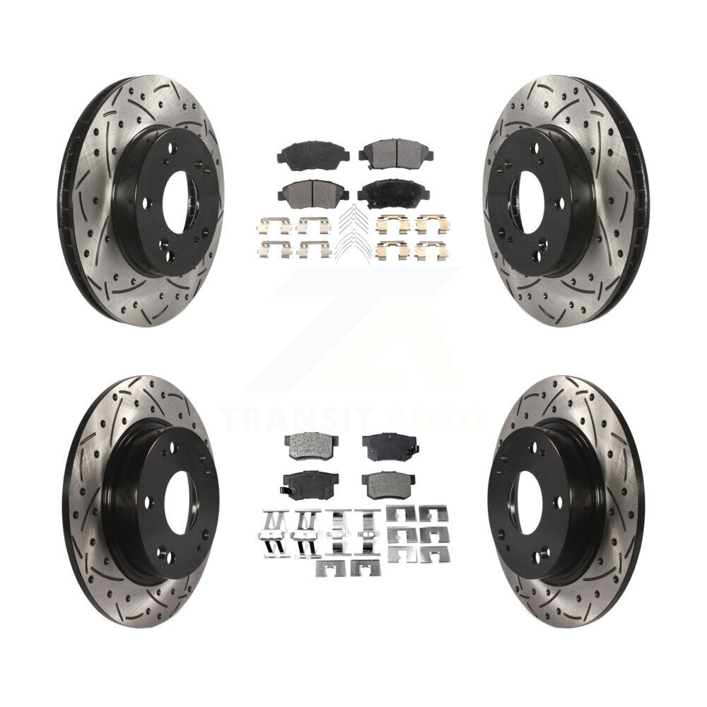 Performance Upgrade Brake Kit For 2014 Acura ILX 1.5L KDT-100388 Transit Auto