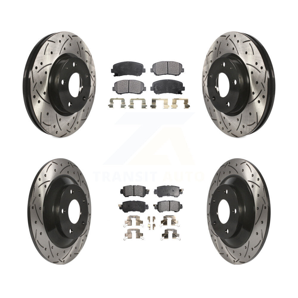 Performance Upgrade Brake Kit For 2013 Mazda CX-5 KDT-100391 Transit Auto