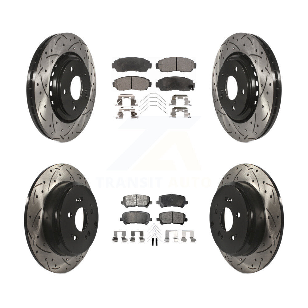 Performance Upgrade Brake Kit For 2015 Honda Odyssey KDT-100399 Transit Auto