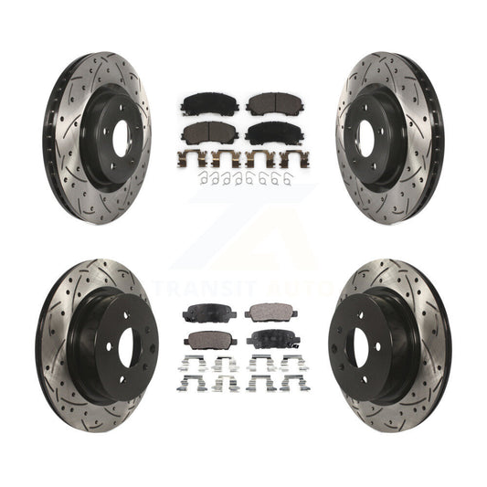 Performance Upgrade Brake Kit For 2016 INFINITI QX50 KDT-100402 Transit Auto