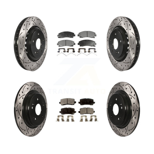 Performance Upgrade Brake Kit For 2015 Acura TLX KDT-100403 Transit Auto