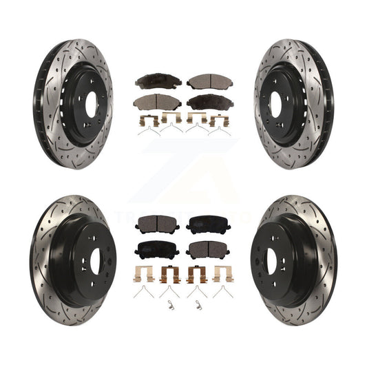 Performance Upgrade Brake Kit For 2014 Acura MDX KDT-100404 Transit Auto