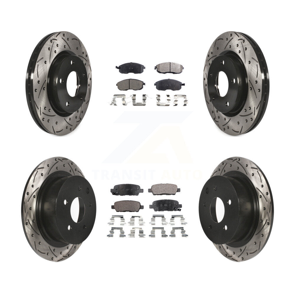 Performance Upgrade Brake Kit For 2013 Nissan Sentra KDT-100408 Transit Auto
