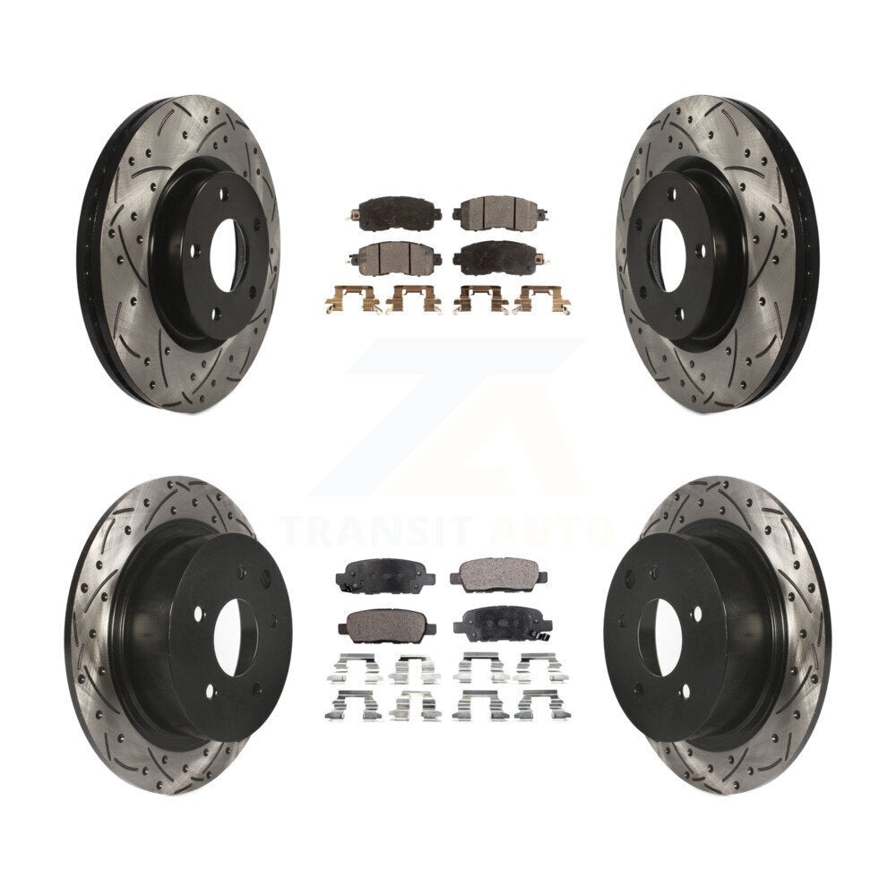 Performance Upgrade Brake Kit For 2013 Nissan Altima Sedan KDT-100416 Transit Auto