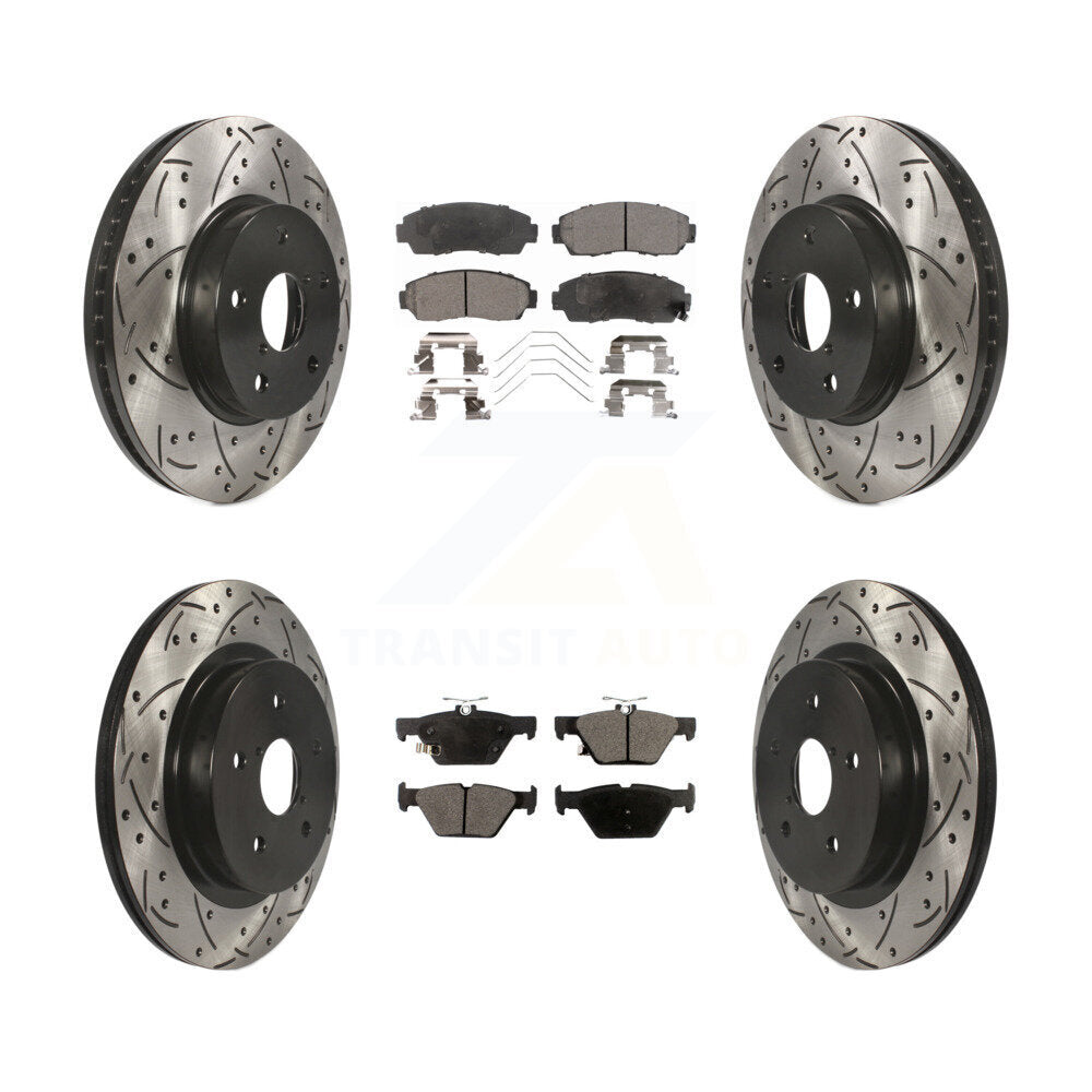 Performance Upgrade Brake Kit For 2018 Subaru Legacy 2.5L KDT-100418 Transit Auto