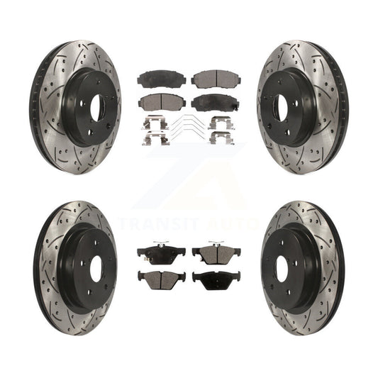 Performance Upgrade Brake Kit For 2016 Subaru Legacy 2.5L KDT-100418 Transit Auto