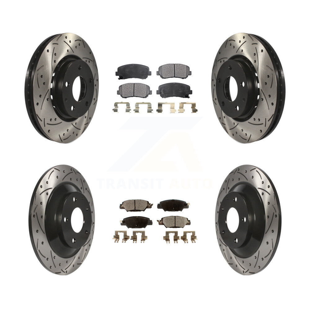 Performance Upgrade Brake Kit For 2016 Mazda CX-5 KDT-100423 Transit Auto