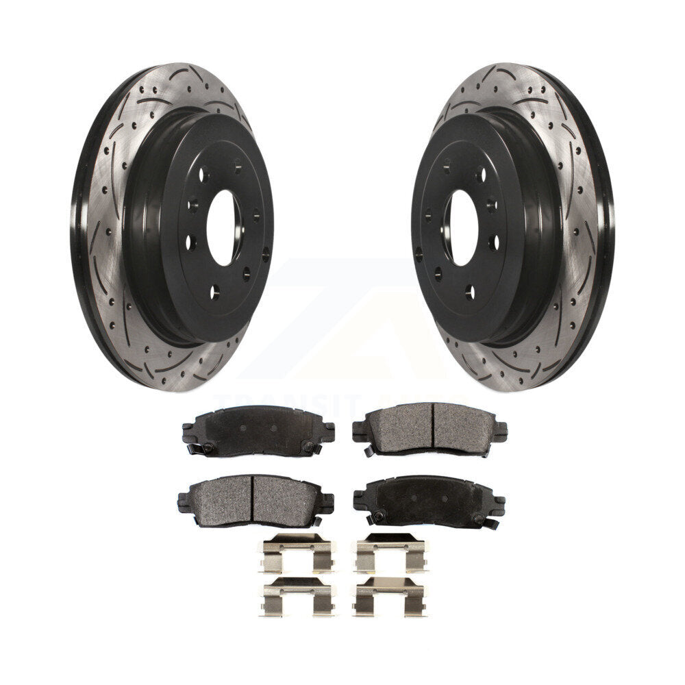 Performance Upgrade Brake Kit For 2009 Buick Enclave KDT-100199 Transit Auto