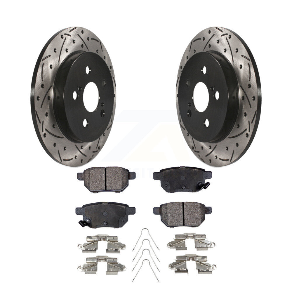 Performance Upgrade Brake Kit For 2017 Toyota Corolla KDT-100342 Transit Auto