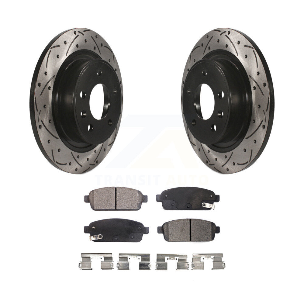 Performance Upgrade Brake Kit For 2014 Buick Verano KDT-101227 Transit Auto