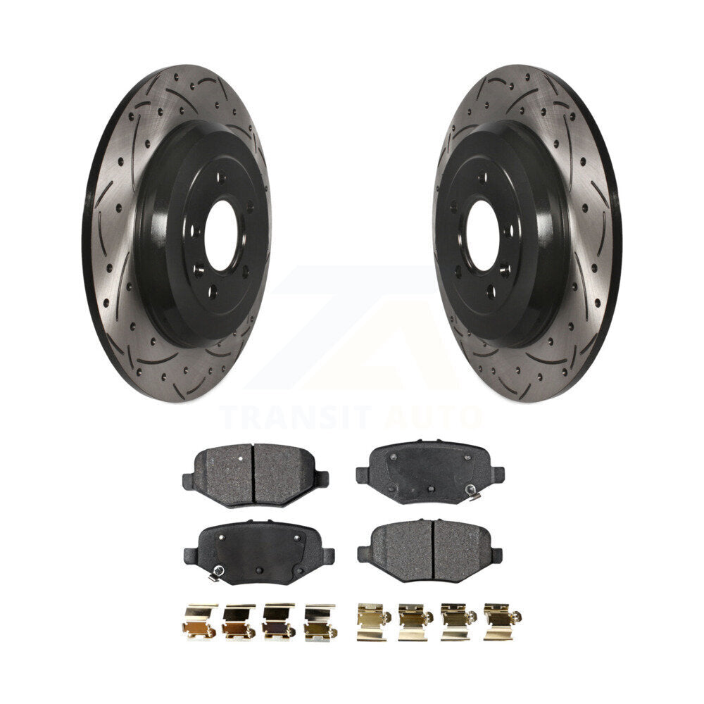 Performance Upgrade Brake Kit For 2015 Ford Explorer Limited/Sport/XLT. Without Heavy Duty Brakes KDT-101179 Transit Auto