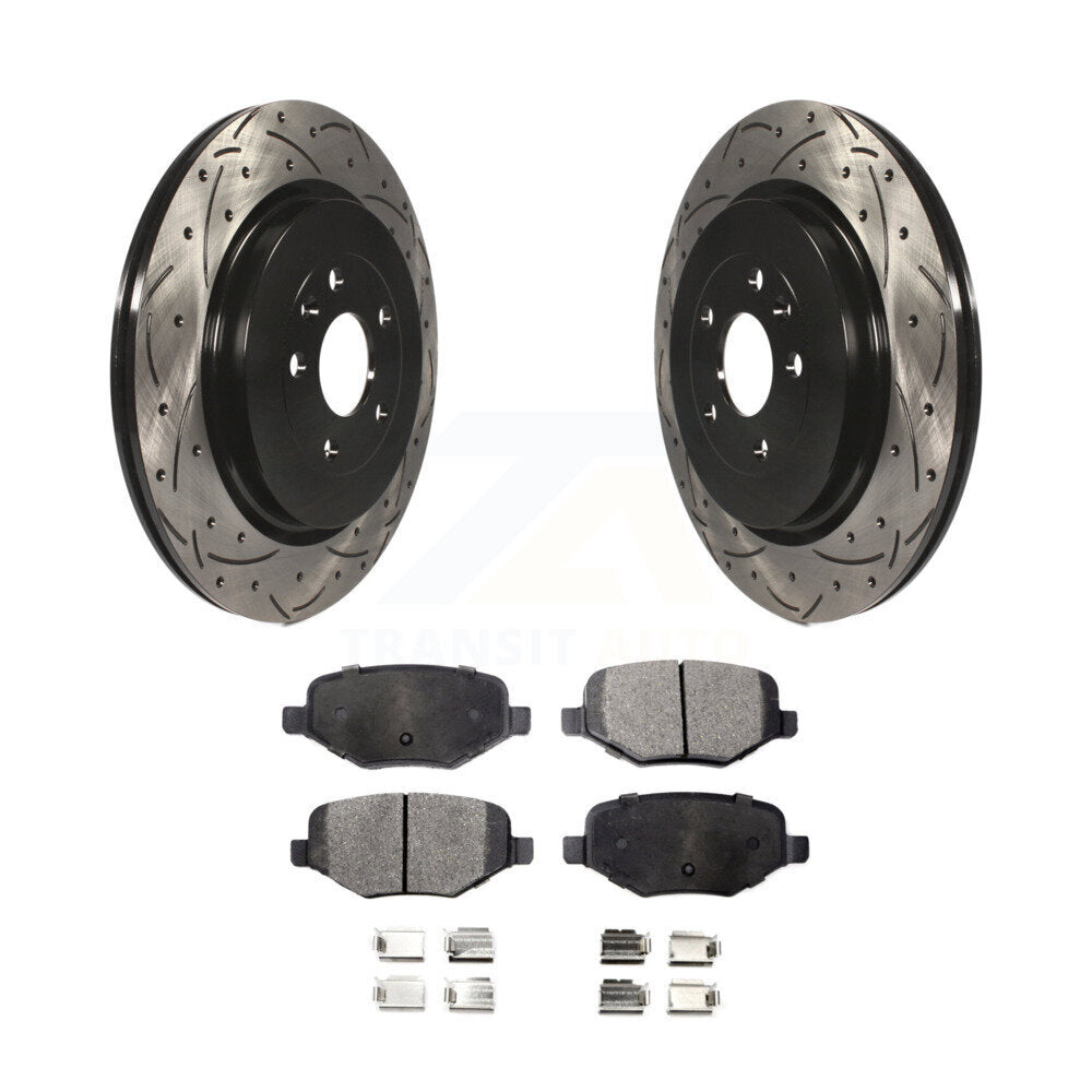Performance Upgrade Brake Kit For 2015 Ford Police Interceptor Utility KDT-100239 Transit Auto