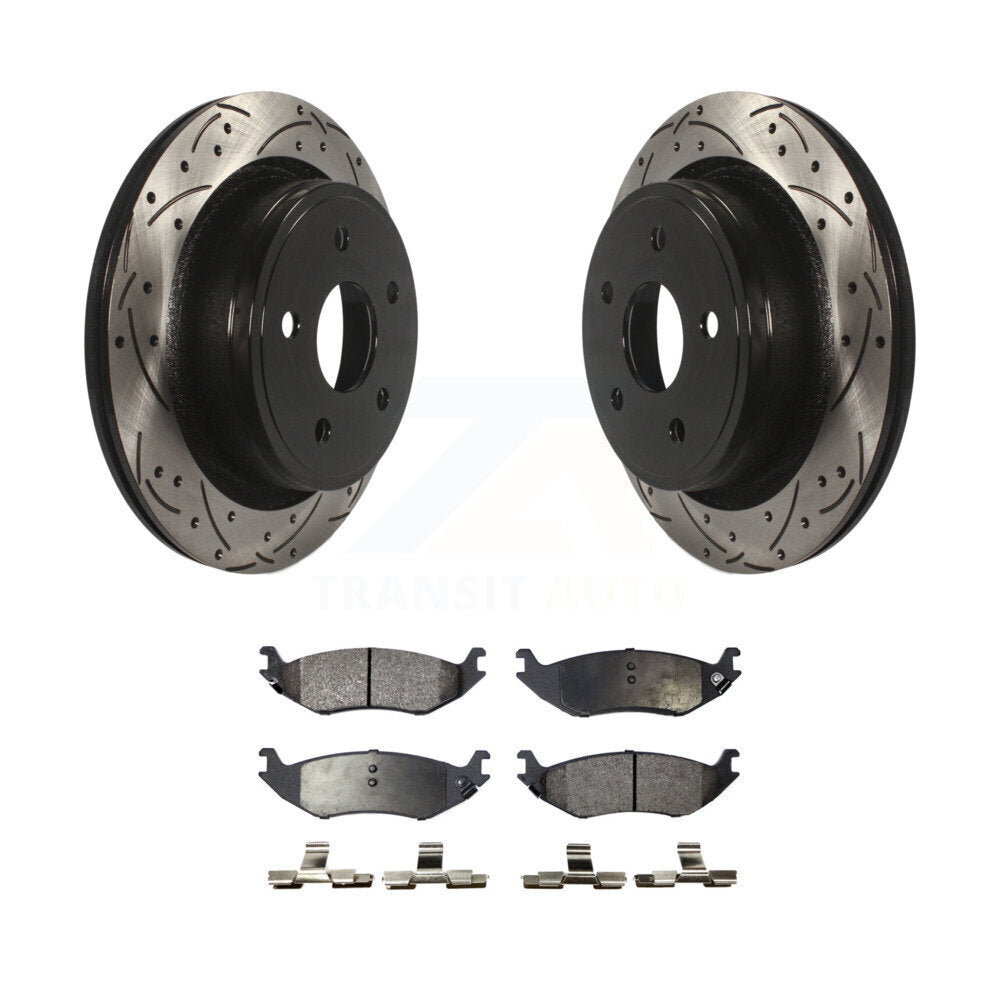 Performance Upgrade Brake Kit For 2004 Dodge Ram 1500 SLT/ST KDT-100251 Transit Auto