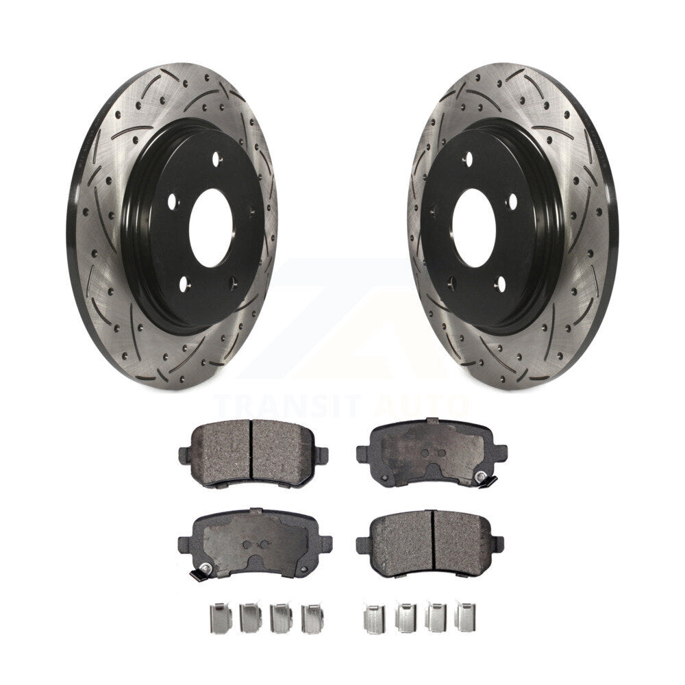 Performance Upgrade Brake Kit For 2010 Volkswagen Routan With 330mm Diameter Front Rotor KDT-101939 Transit Auto