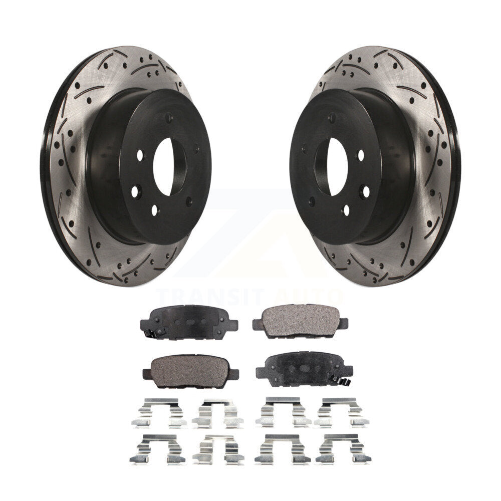 Performance Upgrade Brake Kit For 2017 Nissan Rogue With 3rd Row Seating KDT-100415 Transit Auto