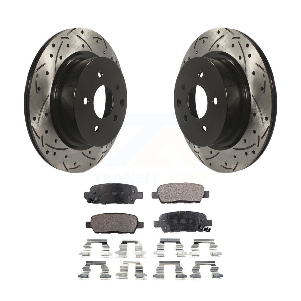 Performance Upgrade Brake Kit For 2011 Nissan Maxima KDT-100736 Transit Auto