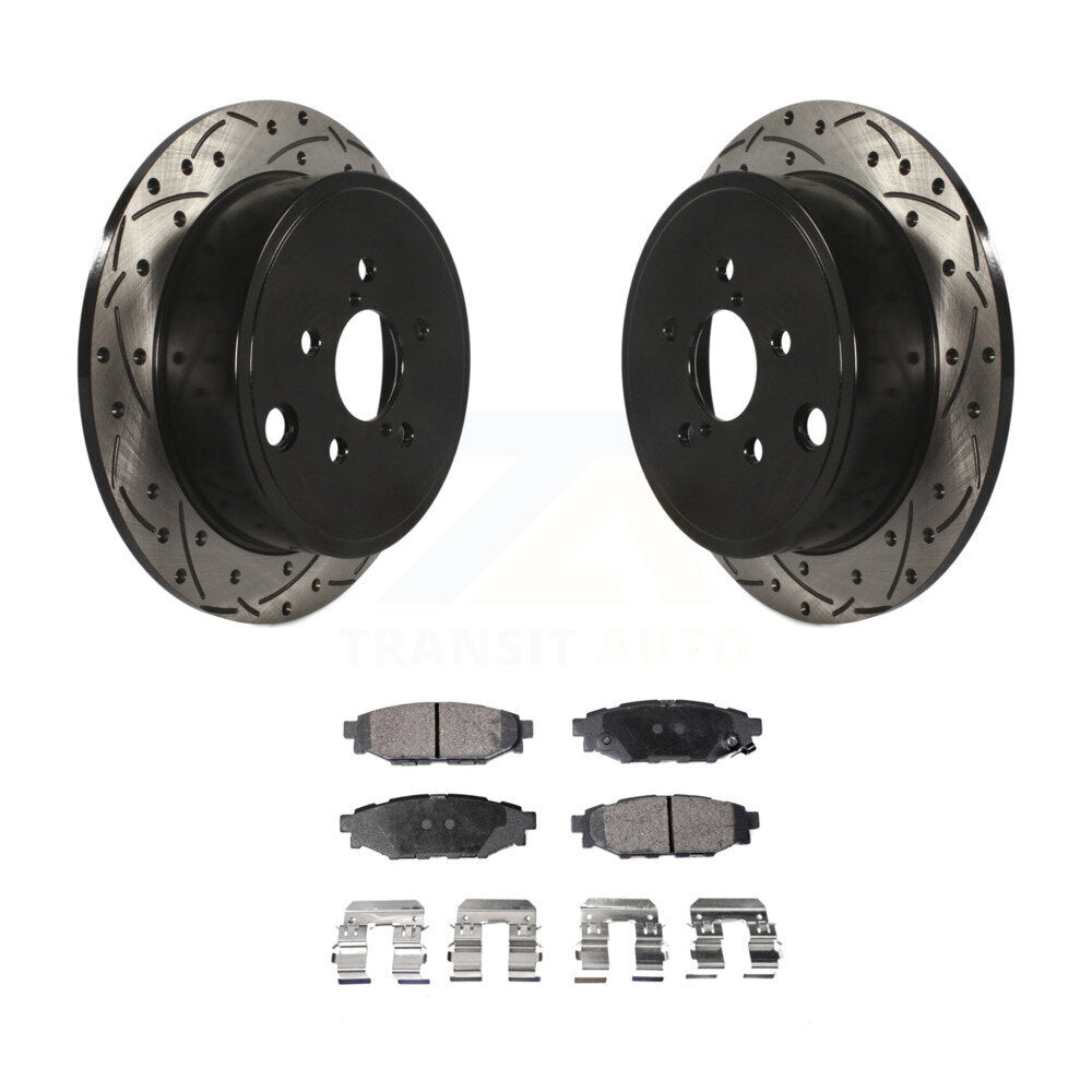 Performance Upgrade Brake Kit For 2013 Subaru Forester With 292mm Diameter Front Rotor KDT-100295 Transit Auto