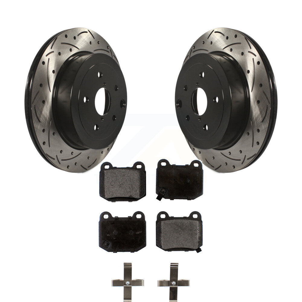 Performance Upgrade Brake Kit For 2008 Subaru Impreza WRX STI KDT-100292 Transit Auto