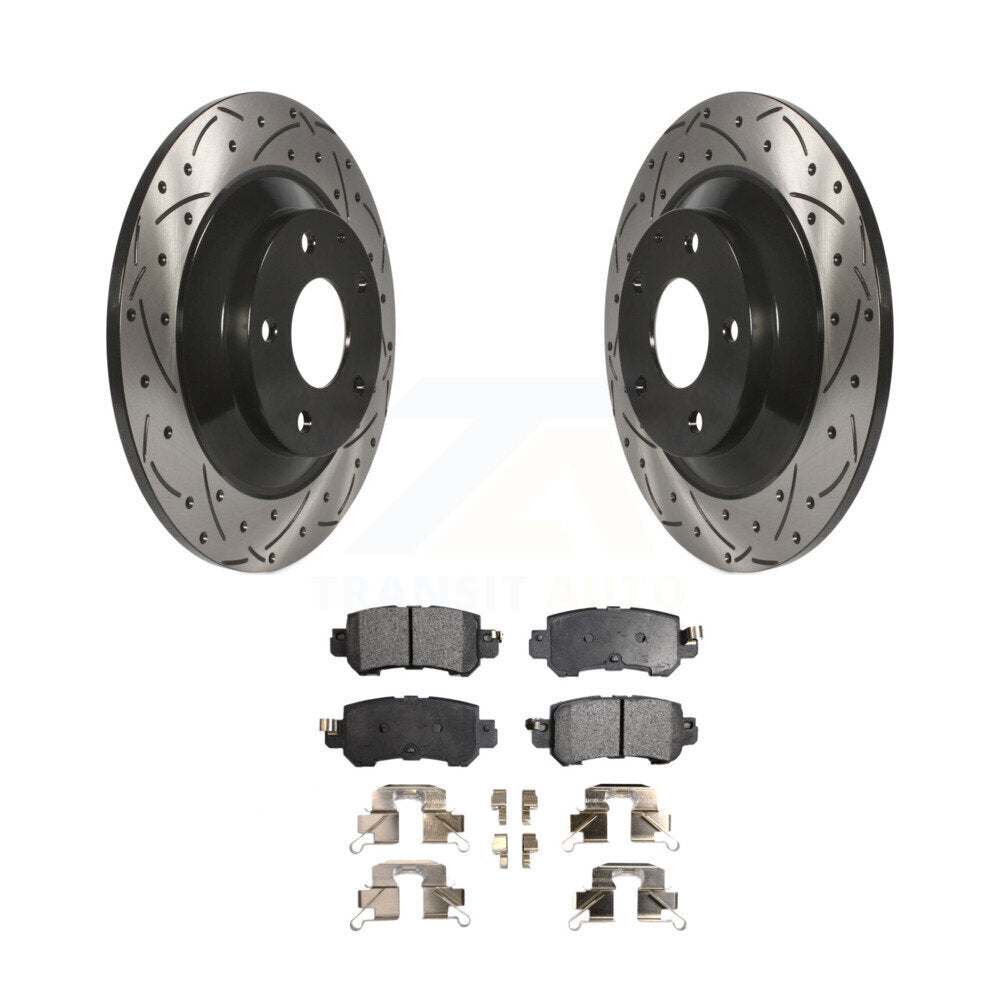 Performance Upgrade Brake Kit For 2013 Mazda CX-5 KDT-100391 Transit Auto