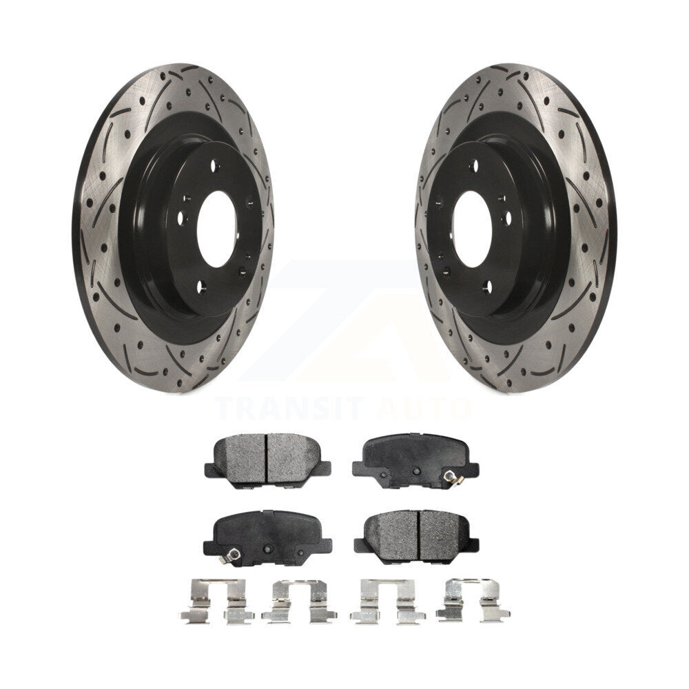 Performance Upgrade Brake Kit For 2014 Mitsubishi Outlander ES/SE KDT-100264 Transit Auto