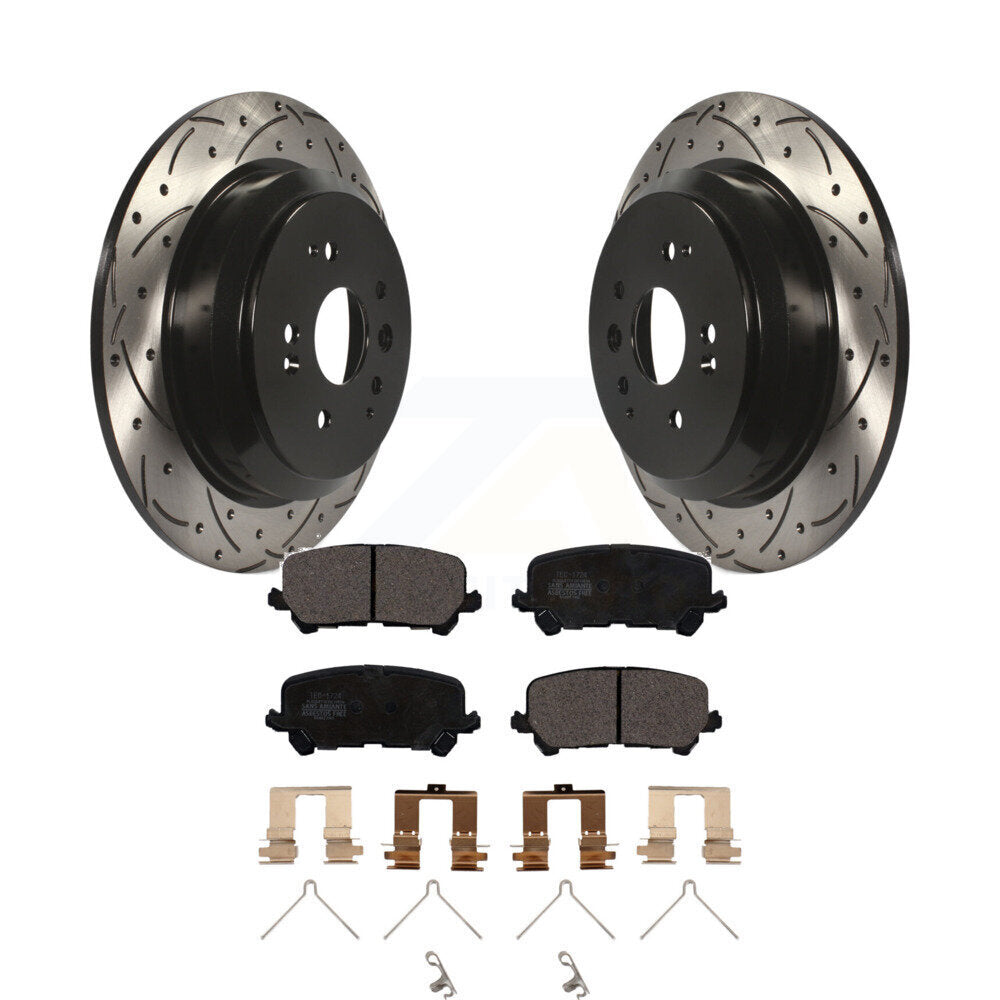 Performance Upgrade Brake Kit For 2014 Acura MDX KDT-100404 Transit Auto