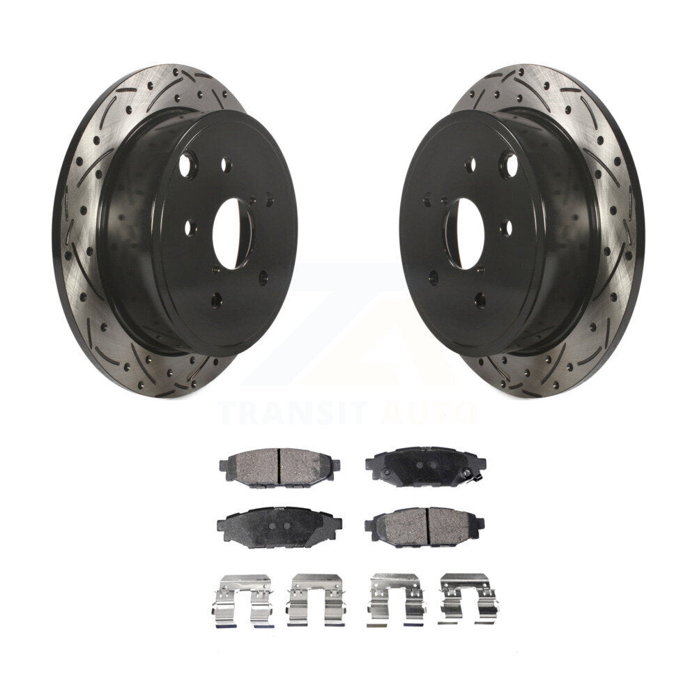 Performance Upgrade Brake Kit For 2015 Subaru WRX KDT-100299 Transit Auto