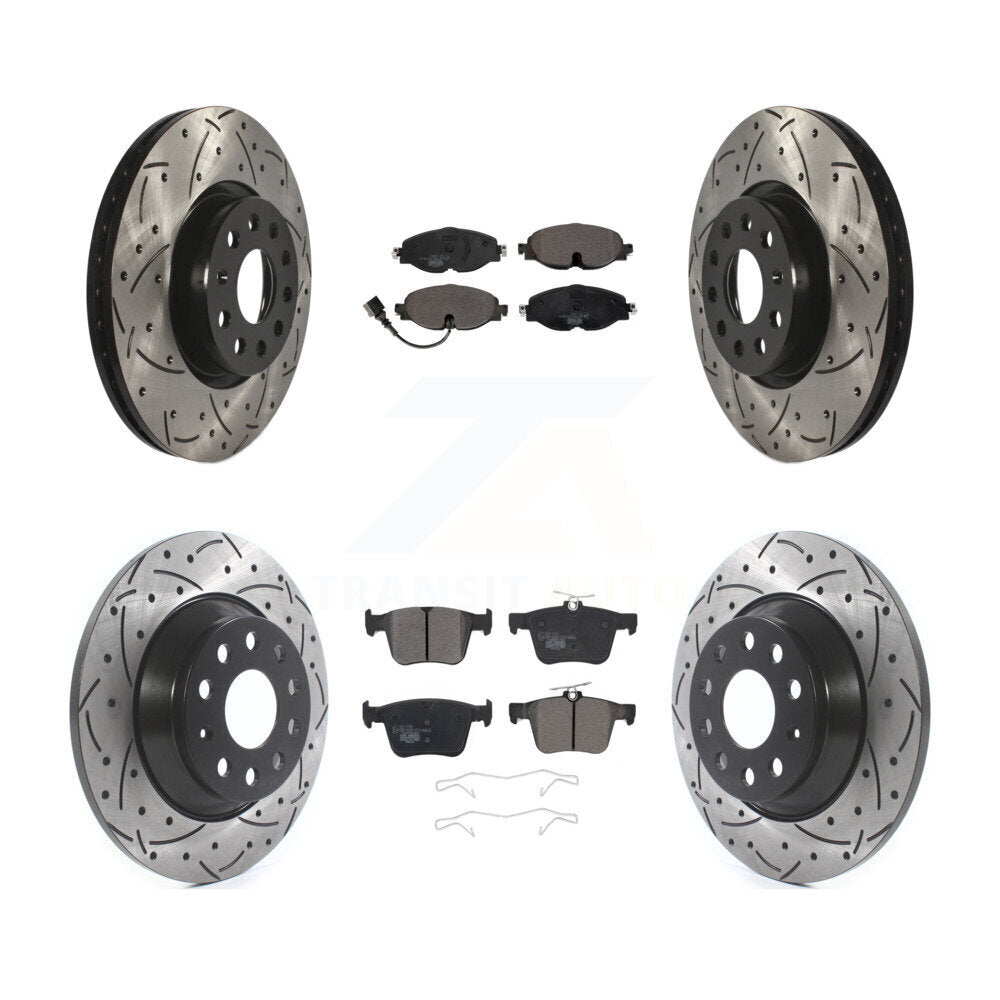 Performance Upgrade Brake Kit For 2022 Audi TT Quattro KDT-100596 Transit Auto