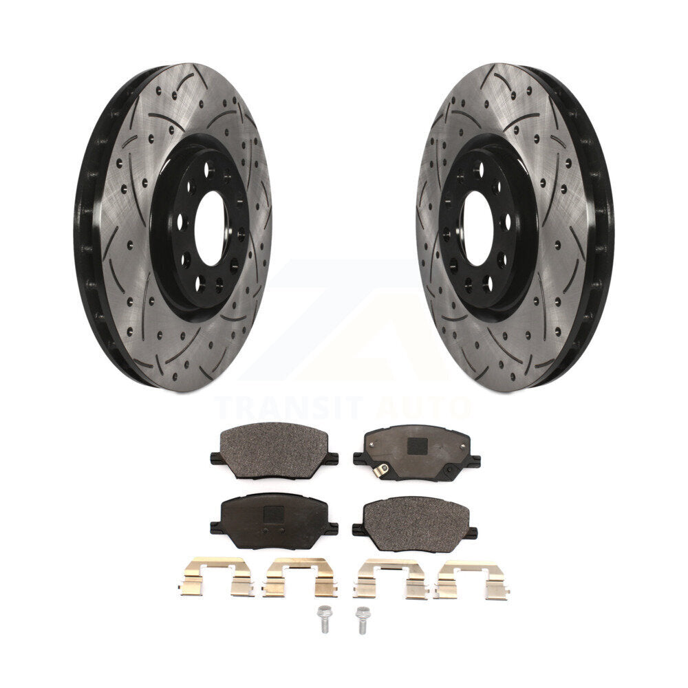 Performance Upgrade Brake Kit For 2016 Jeep Renegade KDT-100588 Transit Auto
