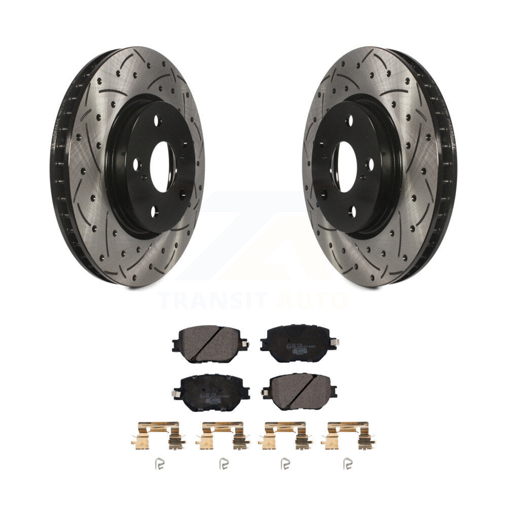 Performance Upgrade Brake Kit For 2014 Lexus IS250 Base and with AWD KDT-100601 Transit Auto