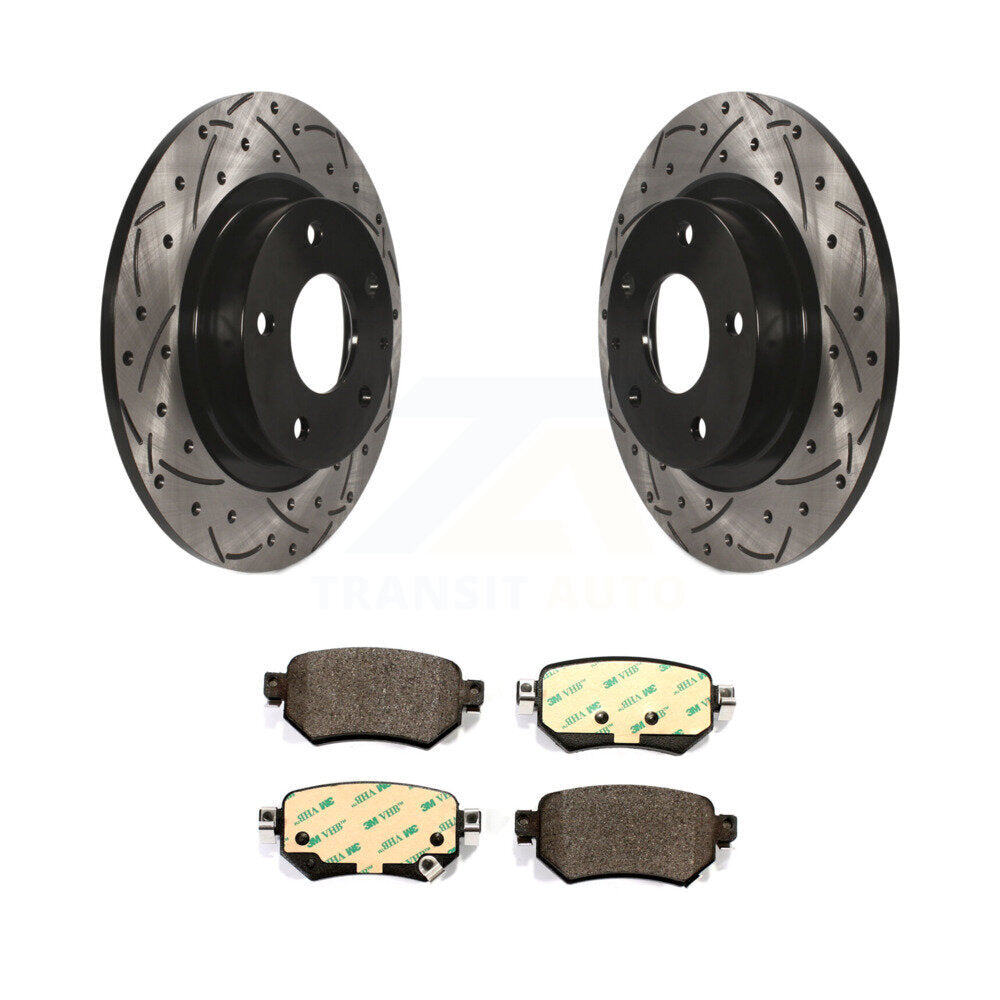 Performance Upgrade Brake Kit For 2021 Mazda 6 Turbocharged KDT-101354 Transit Auto