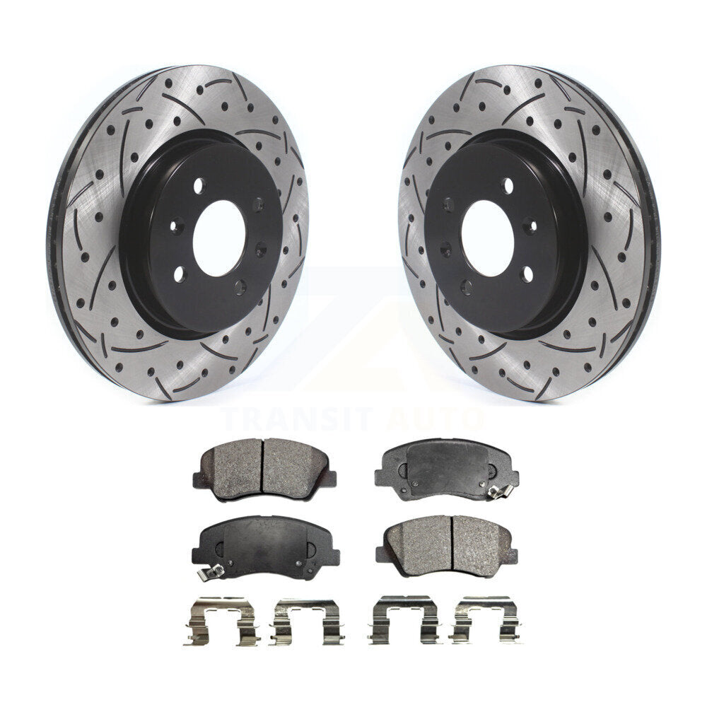 Performance Upgrade Brake Kit For 2013 Kia Rio SX KDT-100675 Transit Auto