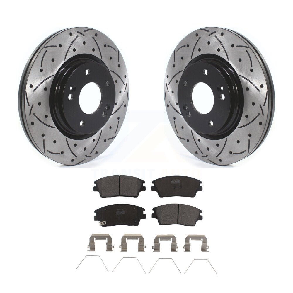 Performance Upgrade Brake Kit For 2019 Hyundai Tucson With Manual Parking Brake KDT-100899 Transit Auto