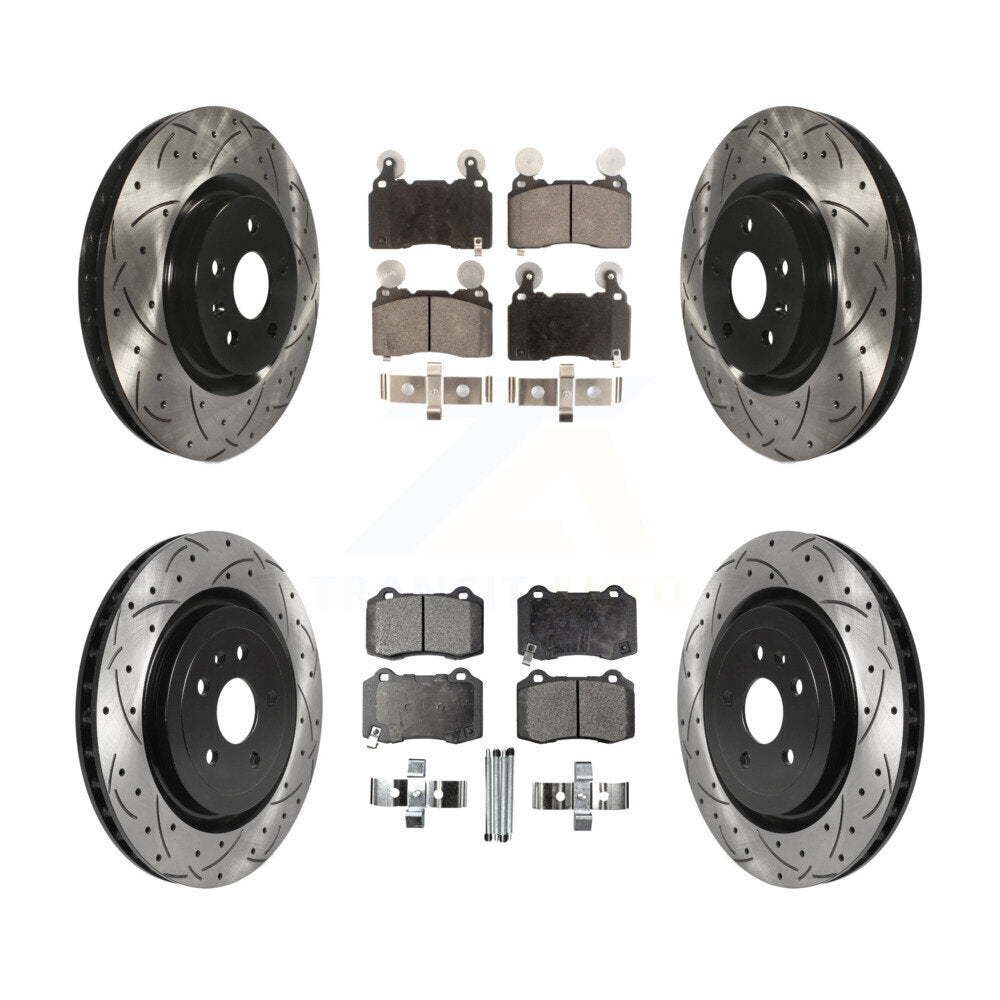 Performance Upgrade Brake Kit For 2014 Chevrolet Camaro SS KDT-100658 Transit Auto