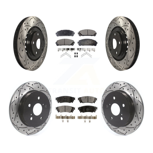 Performance Upgrade Brake Kit For 2015 Lexus NX200t KDT-100672 Transit Auto