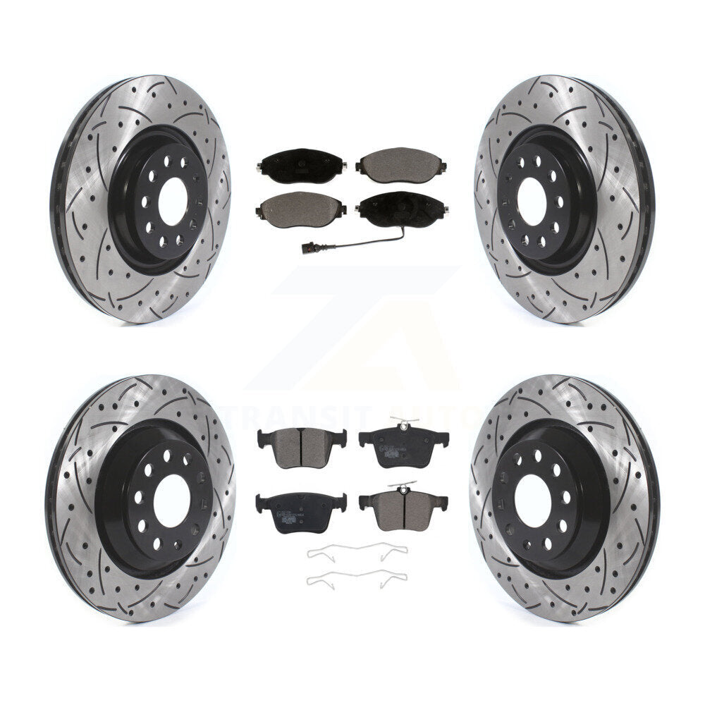 Performance Upgrade Brake Kit For 2015 Audi S3 KDT-100679 Transit Auto