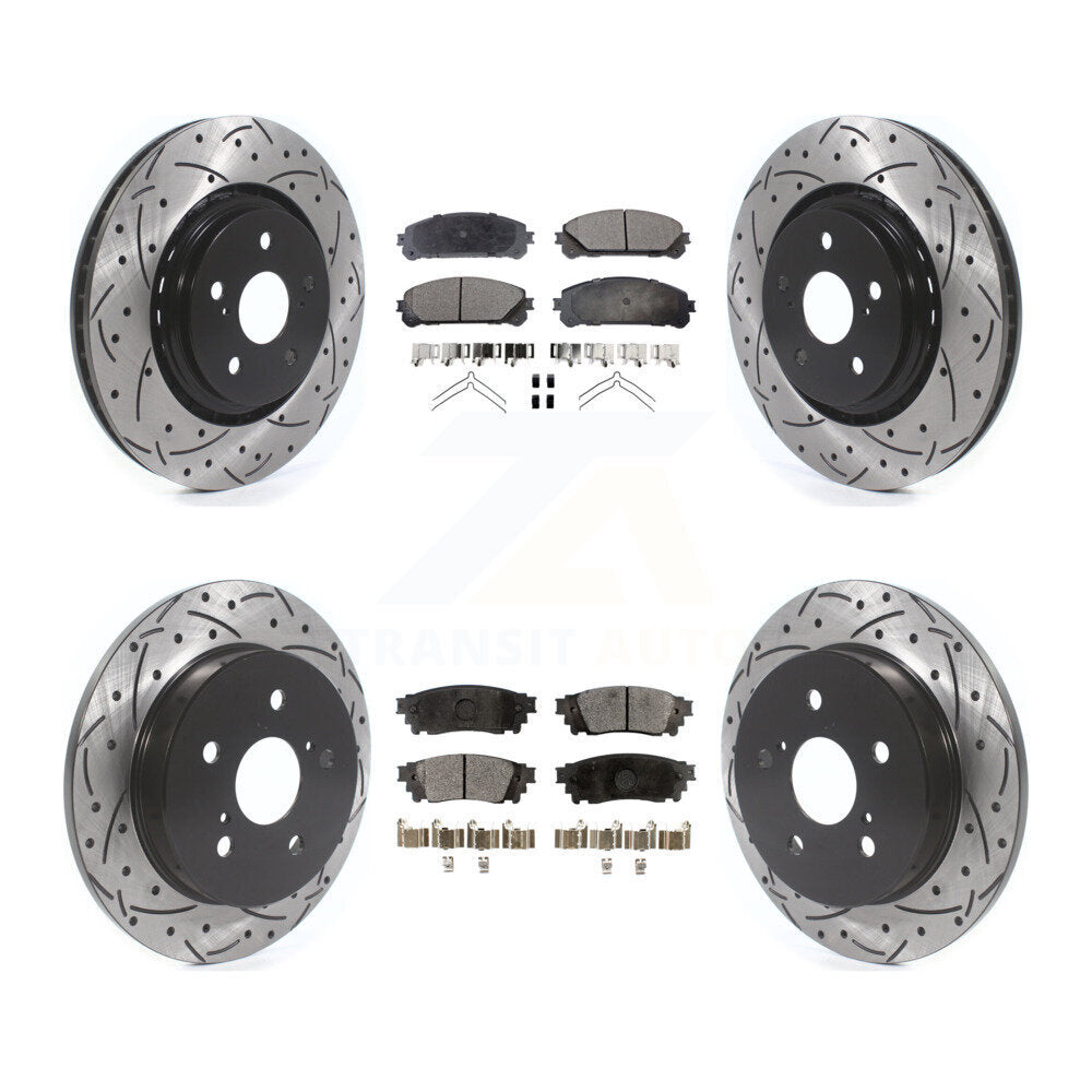 Performance Upgrade Brake Kit For 2022 Toyota Camry TRD. With Electric Parking Brake KDT-100687 Transit Auto