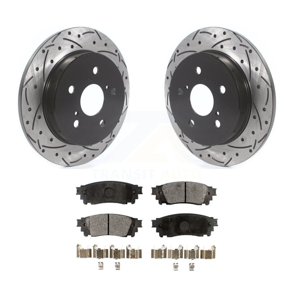 Performance Upgrade Brake Kit For 2022 Toyota Camry TRD. With Electric Parking Brake KDT-100687 Transit Auto