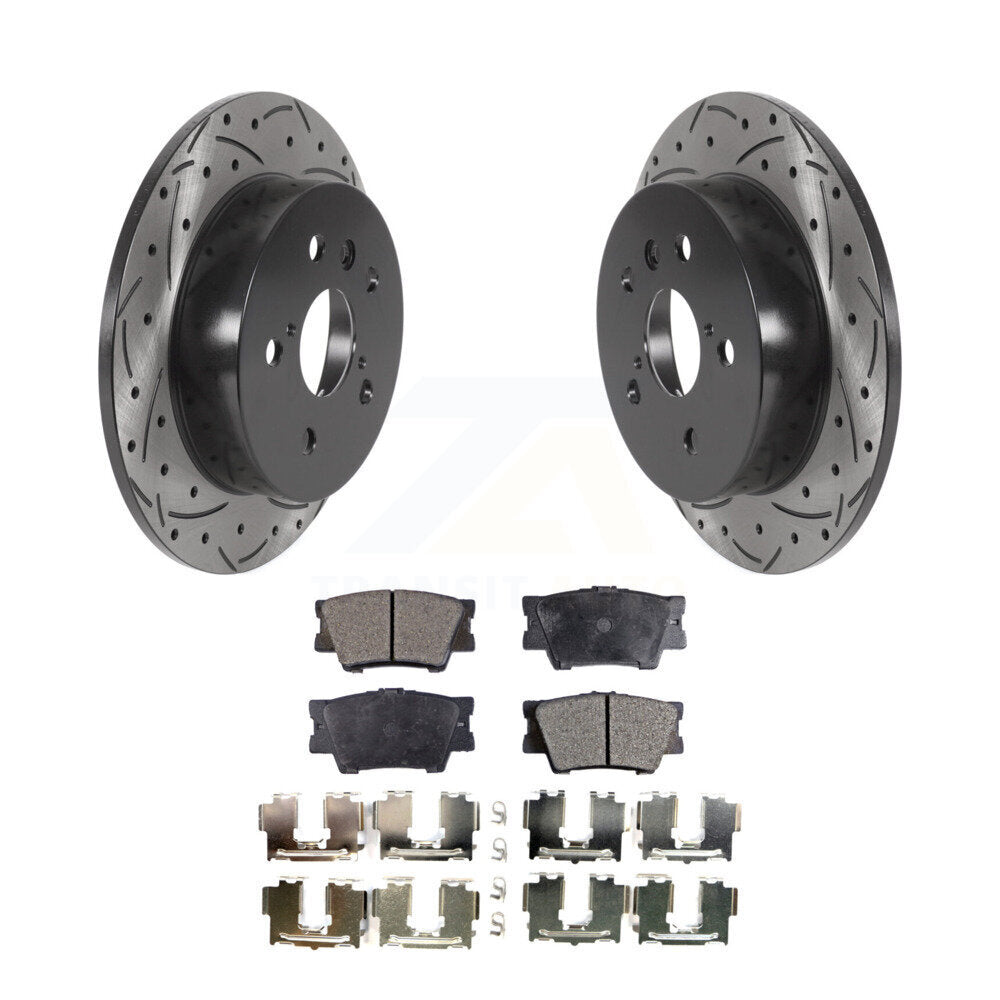 Performance Upgrade Brake Kit For 2022 Toyota Camry TRD. With Manual Parking Brake KDT-101133 Transit Auto
