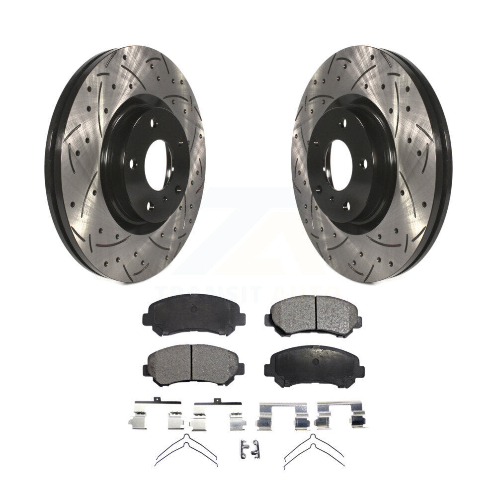 Performance Upgrade Brake Kit For 2011 Nissan Maxima KDT-100736 Transit Auto