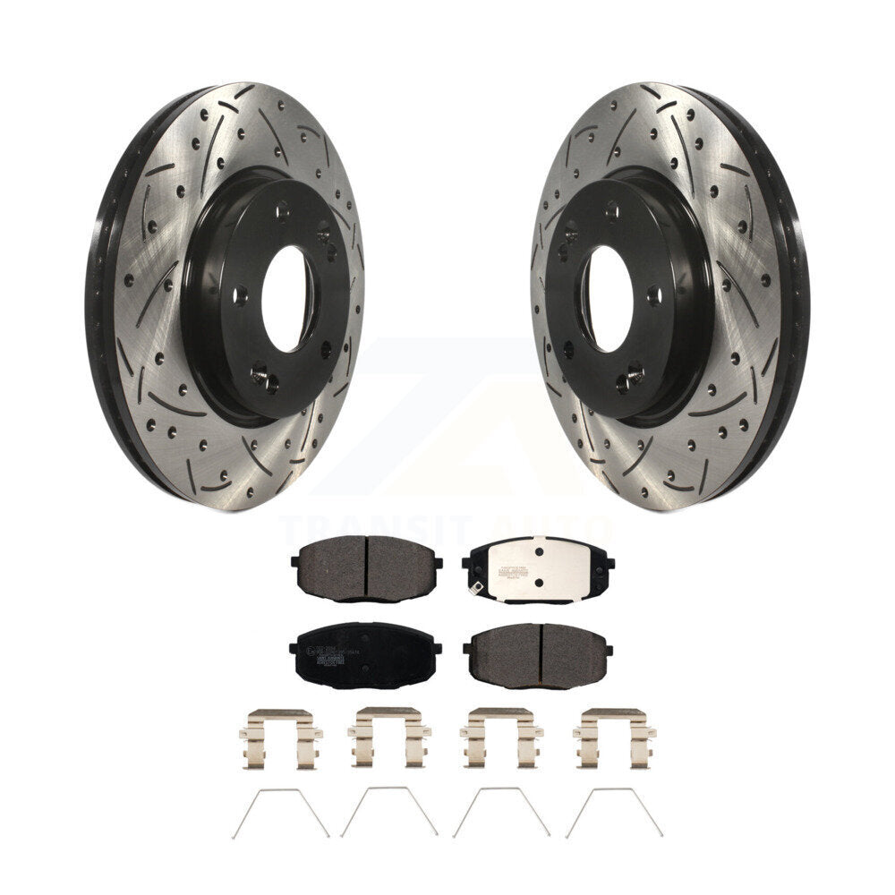 Performance Upgrade Brake Kit For 2014 Kia Soul KDT-101004 Transit Auto