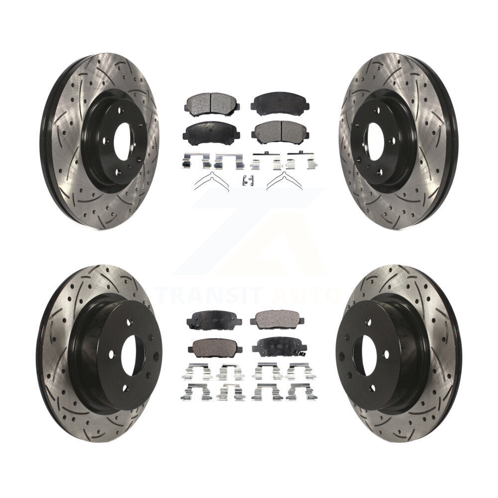 Performance Upgrade Brake Kit For 2011 Nissan Maxima KDT-100736 Transit Auto