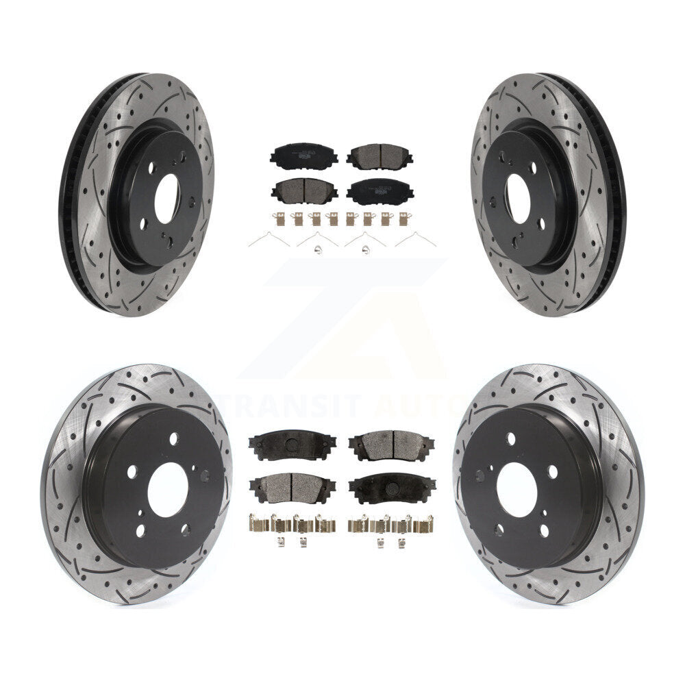 Performance Upgrade Brake Kit For 2024 Toyota RAV4 KDT-100744 Transit Auto
