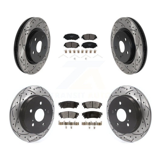 Performance Upgrade Brake Kit For 2024 Toyota Camry SE Nightshade/Hybrid SE Nightshade. With Electric Parking Brake KDT-100744 Transit Auto