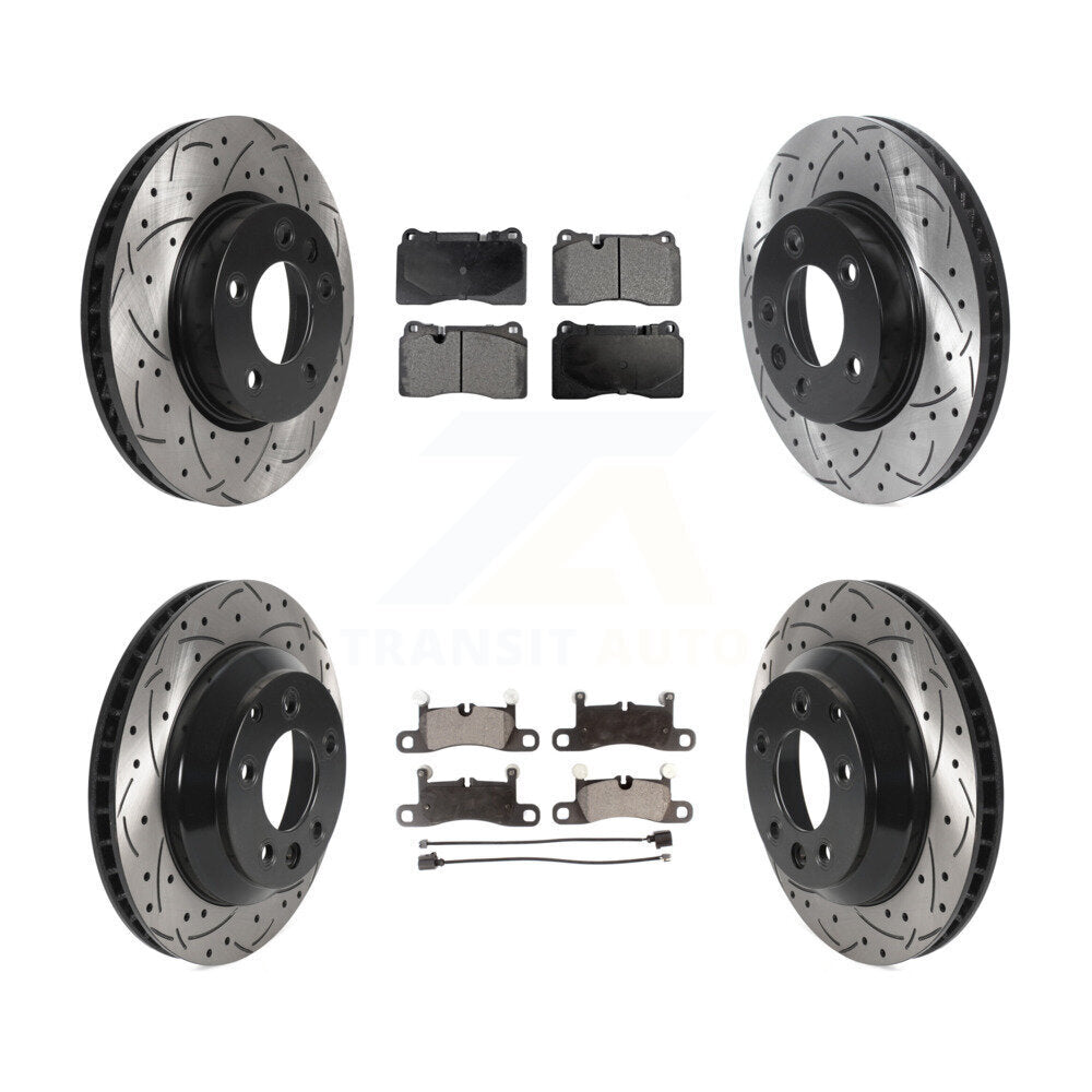 Performance Upgrade Brake Kit For 2013 Volkswagen Touareg With 330mm Diameter Front Rotor KDT-100751 Transit Auto