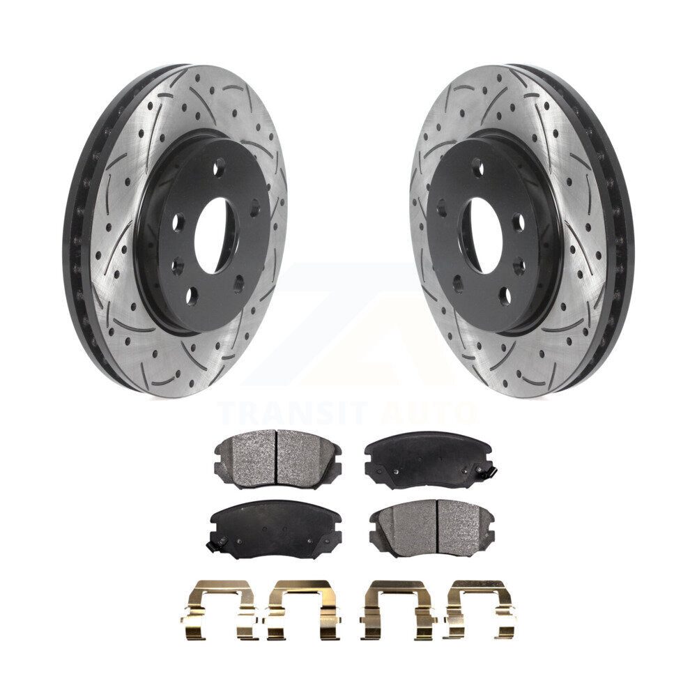 Performance Upgrade Brake Kit For 2014 Chevrolet Malibu Naturally Aspirated KDT-100809 Transit Auto